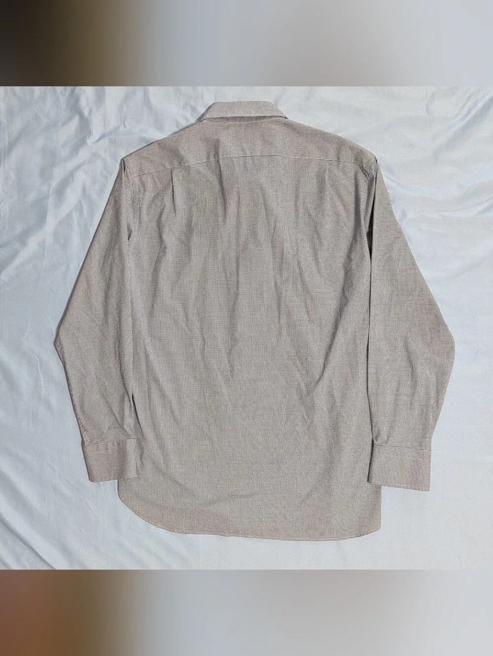 J.Crew Ludlow Stretch Secret Wash Shirt Mens 16 33 Slim Fit Micro Grid SP19